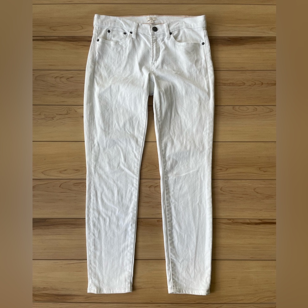 J.Crew Skinny Jeans with Stretch‎ White